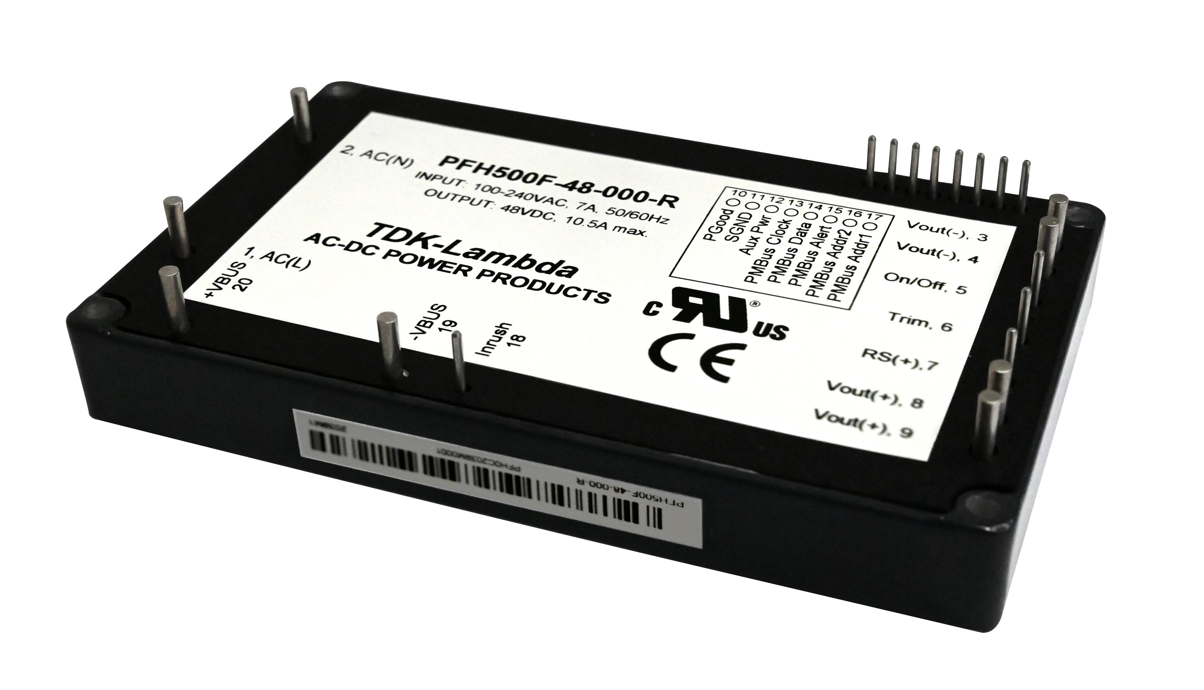 PFH AC DC Power Module Press Release TDK Lambda